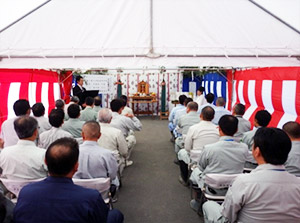 工事安全祈願祭