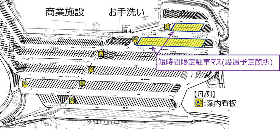 短時間限定駐車マス導入の背景