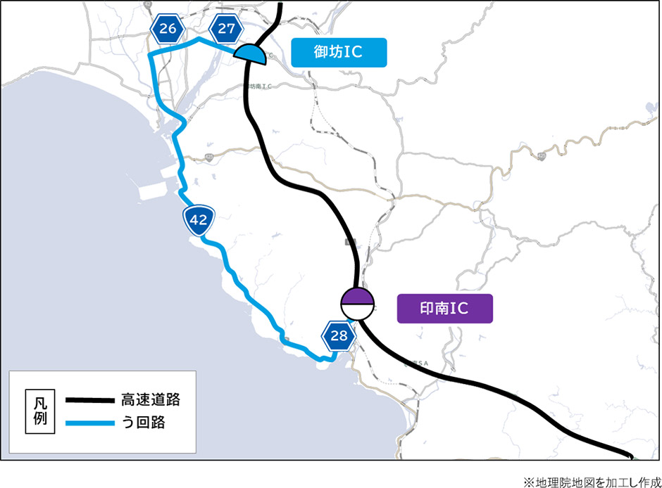 う回路案内